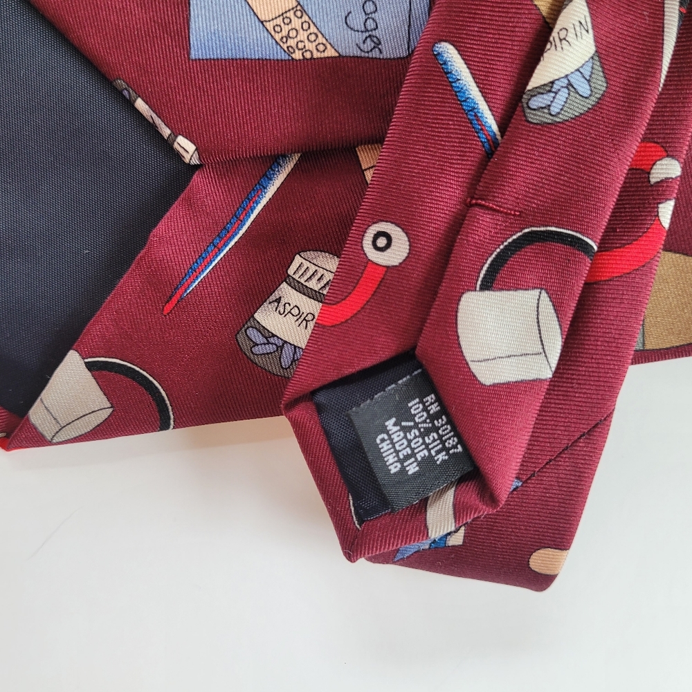 Randa Corp. | Save the Children "My Favorite Doctor" Silk Tie - Picture 3 of 3